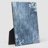 岩のグランジ背景 フォトプラーク (側面)