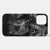 岩のグレースケール写真 Case-Mate iPhoneケース (裏面 (横))