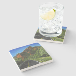 岩のコースターをスライドする道 ストーンコースター