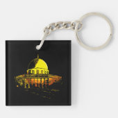 岩のドーム:エルサレムの象徴的なキーチェーン キーホルダー (裏面)