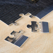 岩のドーム、エルサレム、メッセージカスタムオプション ジグソーパズル (側面)