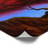 岩のポスターに基づく木 ポスター (角)