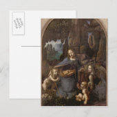 岩のヴァージン, c.1508 ポストカード (正面/裏面)
