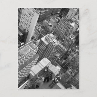 岩の上から見るNYC ポストカード