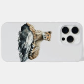 岩の上で休むチーター Case-Mate iPhoneケース (裏面 (横))