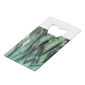 岩の上に不吉な クレジットカード栓抜き (裏面アングル)