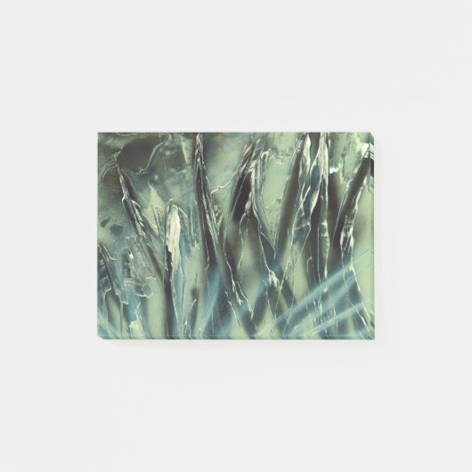 岩の上に不吉な ポストイット (正面)