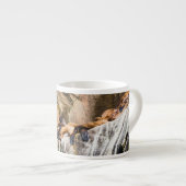 岩の上に横たわるアシカ エスプレッソカップ (正面右)