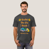岩の上に築け Tシャツ (正面フル)