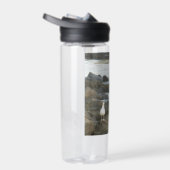 岩の上のカモメ ウォーターボトル (右面)