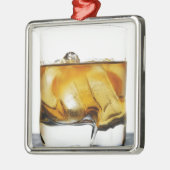 岩の上のスコッチ メタルオーナメント (左)