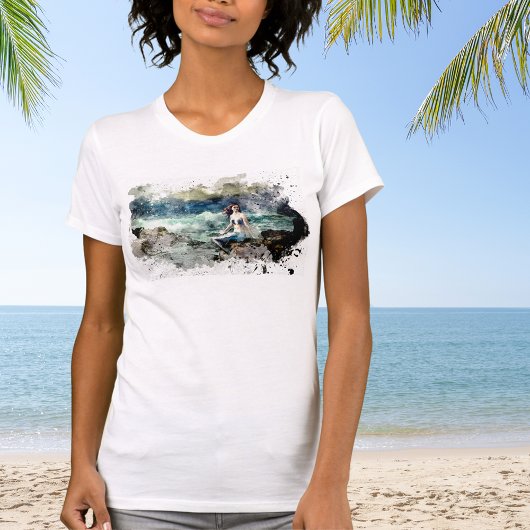 岩の上の人魚 Tシャツ