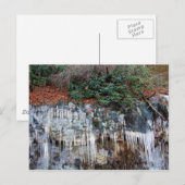 岩の上の氷 ポストカード (正面/裏面)