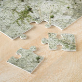 岩の上の苔と地衣類 ジグソーパズル (側面)