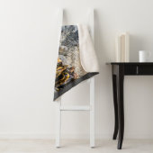 岩の上の若い毛皮のシール シェルパブランケット (インサイチュ)