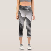 岩の上の霧 カプリレギンス (正面)