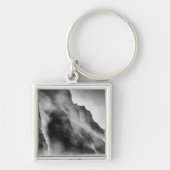 岩の上の霧 キーホルダー (正面)