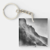 岩の上の霧 キーホルダー (正面)