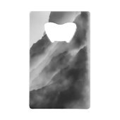 岩の上の霧 クレジットカード栓抜き (裏面)