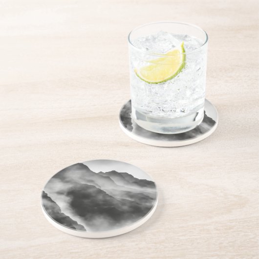 岩の上の霧 コースター (側面)