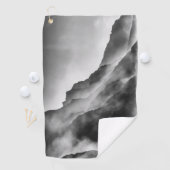 岩の上の霧 ゴルフタオル (インサイチュ)