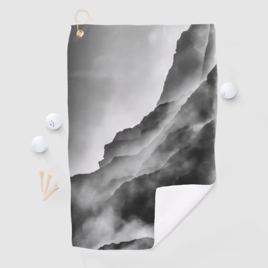 岩の上の霧 ゴルフタオル (インサイチュ)