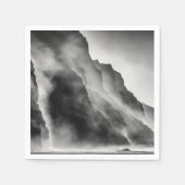 岩の上の霧 スタンダードカクテルナプキン (正面)