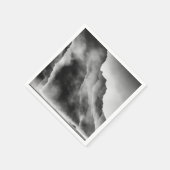 岩の上の霧 スタンダードカクテルナプキン (角)
