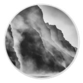 岩の上の霧 セラミックノブ (正面)