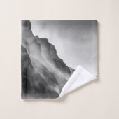 岩の上の霧 バスタオルセット (ウォッシュタオル)