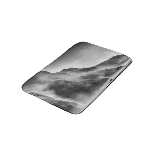 岩の上の霧 バスマット (アングル)