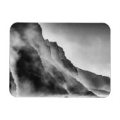 岩の上の霧 マグネット (横)