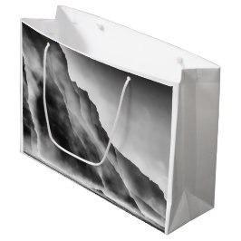 岩の上の霧 ラージペーパーバッグ