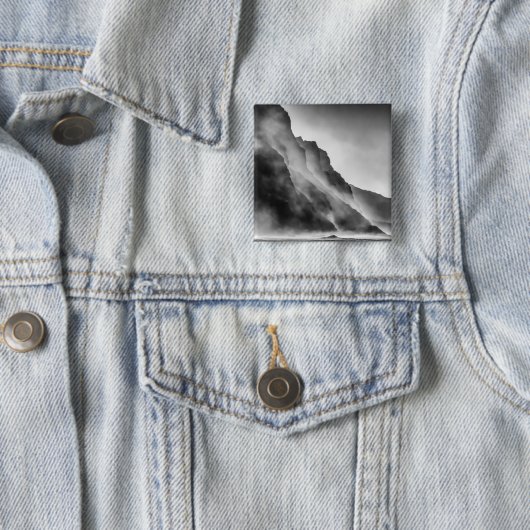 岩の上の霧 缶バッジ (インサイチュ)