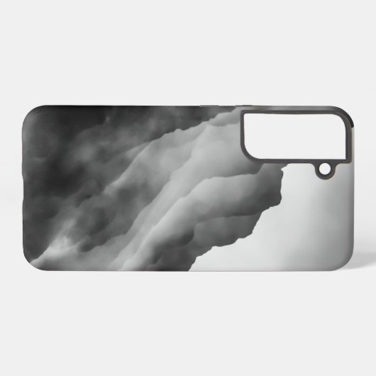 岩の上の霧 SAMSUNG GALAXYケース (裏面横)