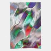 岩の中での微妙なまたはカラフルのtouch キッチンタオル (縦)