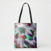 岩の中での微妙なまたはカラフルのtouch トートバッグ (正面)