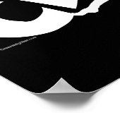 岩の境界 ポスター (角)