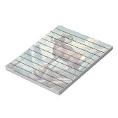 岩の多いアウトクロップの上のヒツジ ノートパッド (回転)