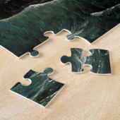 岩の多い入り江で難破 ジグソーパズル (側面)