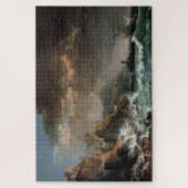 岩の多い入り江で難破 ジグソーパズル (縦)