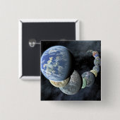 岩の多い地上世界 缶バッジ (正面&裏面)