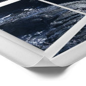 岩の多い海コースト（窓枠あり） ポスター (角)