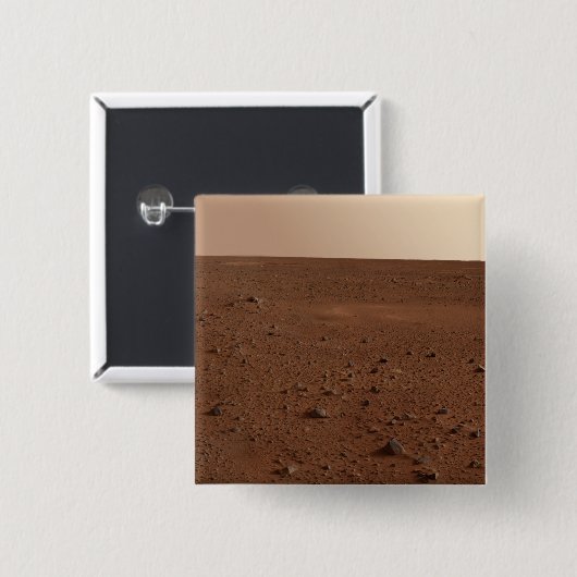 岩の多い火星 缶バッジ (正面&裏面)