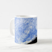 岩の山と夢 コーヒーマグカップ (正面左)