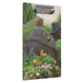 岩の庭のカタツムリ(H.A. Brendekilde) クリップボード (右)