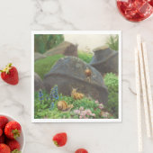 岩の庭のカタツムリ(H.A. Brendekilde) スタンダードランチョンナプキン (インサイチュ)