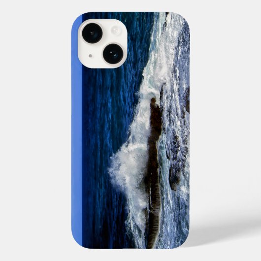 岩の形成ケース上の衝突波 Case-Mate iPhoneケース (裏面)