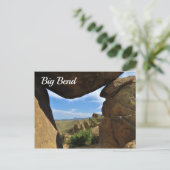 岩の形成、ビッグベンド国立公園、TX ポストカード (スタンド正面)