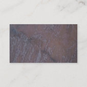 岩の微無地の妙な 名刺 (裏面)